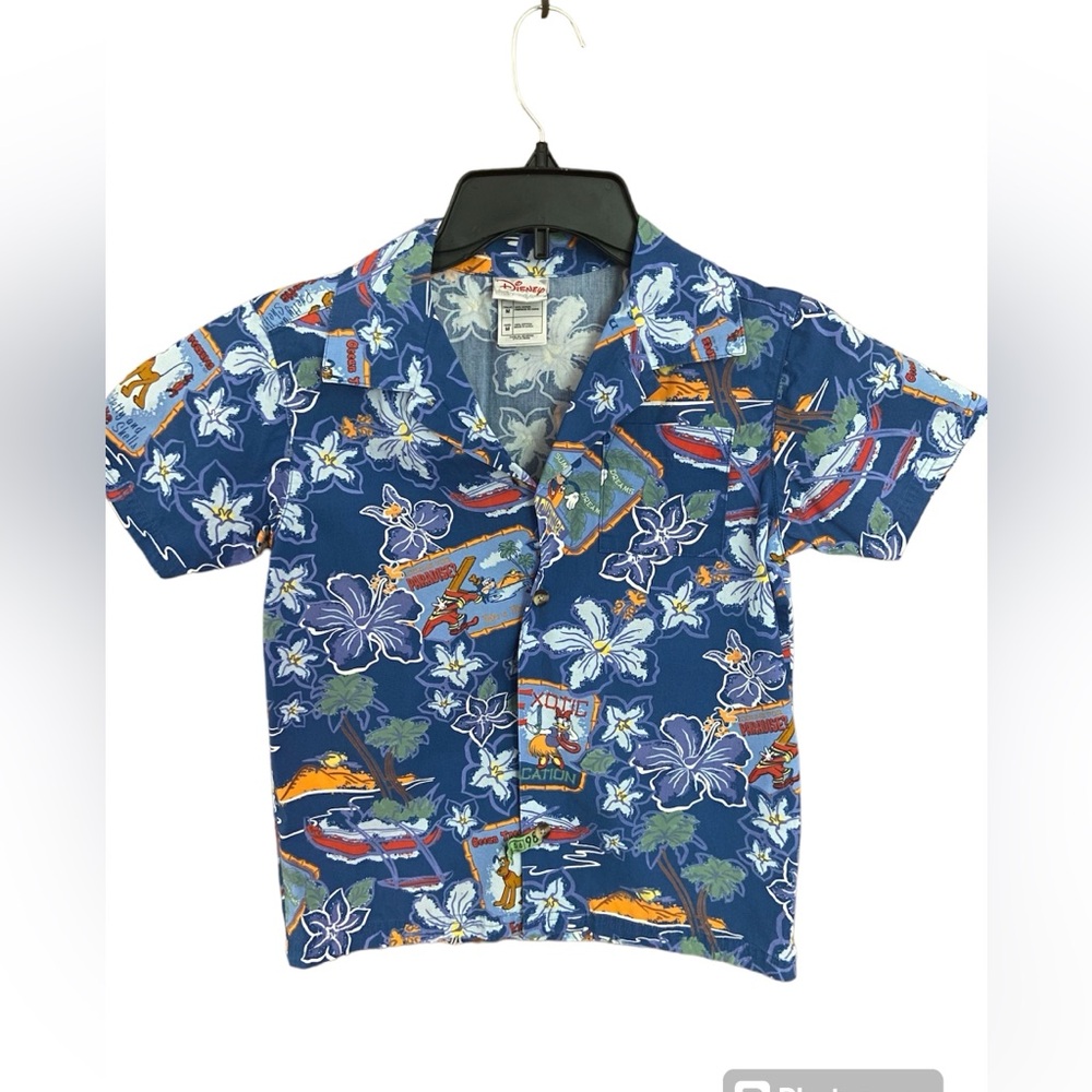 Vintage Disney Hawaiian Button Up